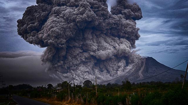 Meletusnya Gunung Tambora